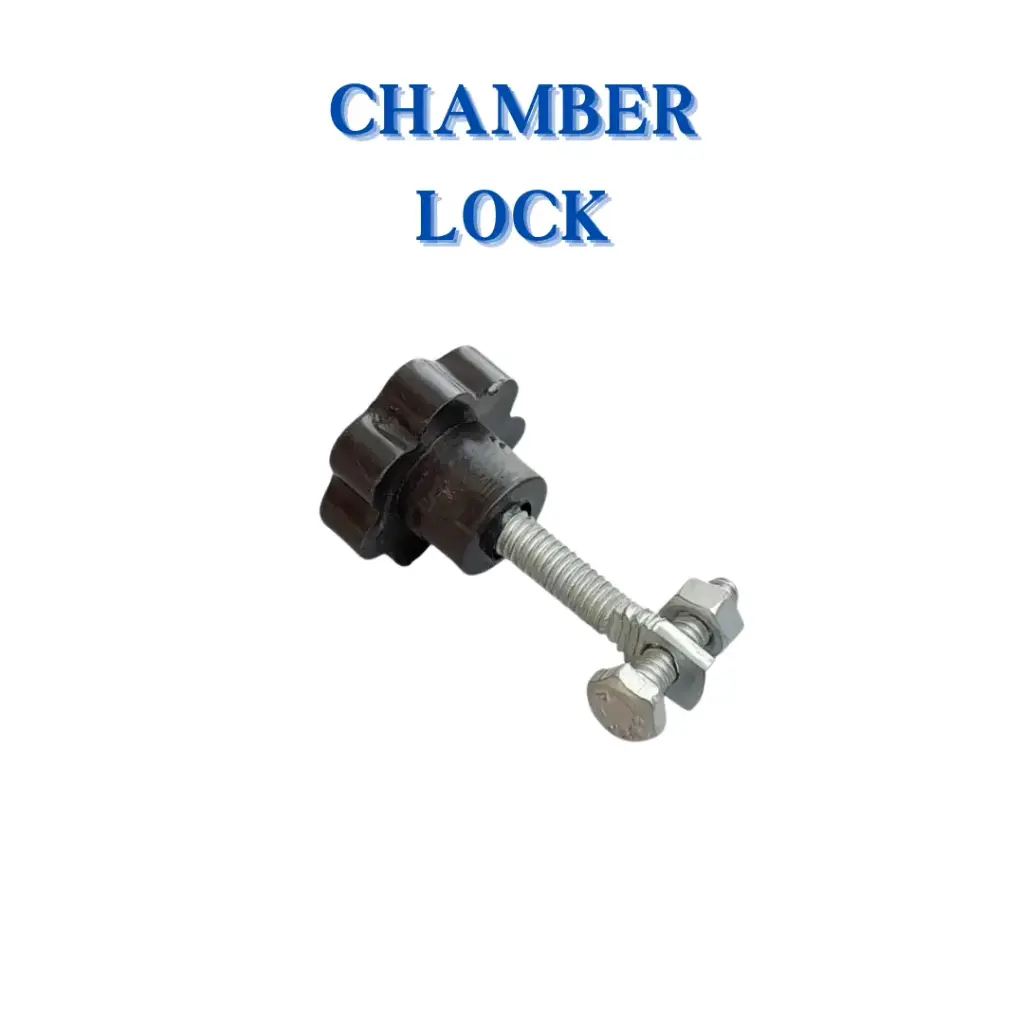 Knob Black - Drum Door Lock