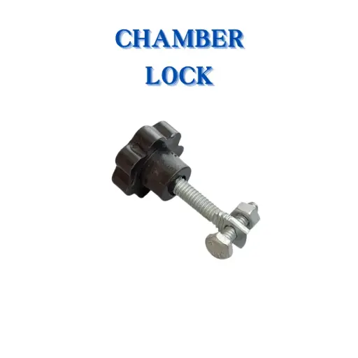 [0000339] Knob Black - Drum Door Lock