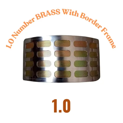 [0000206] 1.0 - Number Brass Jali