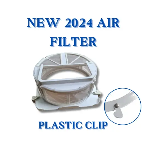 [0000179] New Air Filter - 2024 Model Plastic Clamp