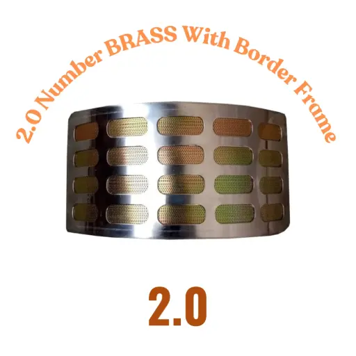 [0000208] 2.0 - Number Brass Jali